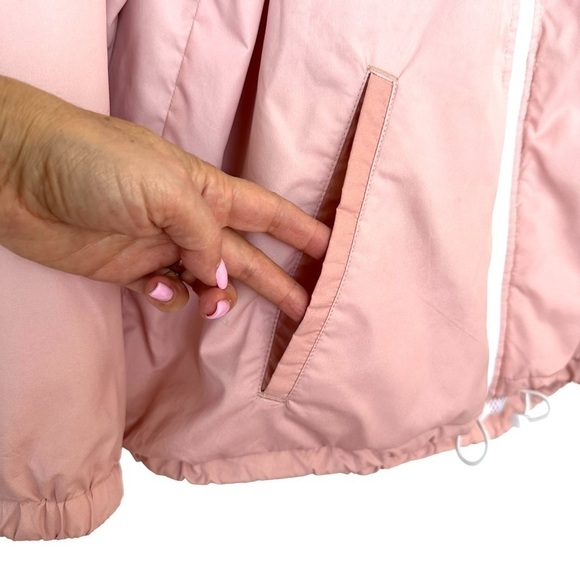 Hollister windbreaker jacket,  dolman sleeves, oversized fit, high-low hem - Picture 5 of 15